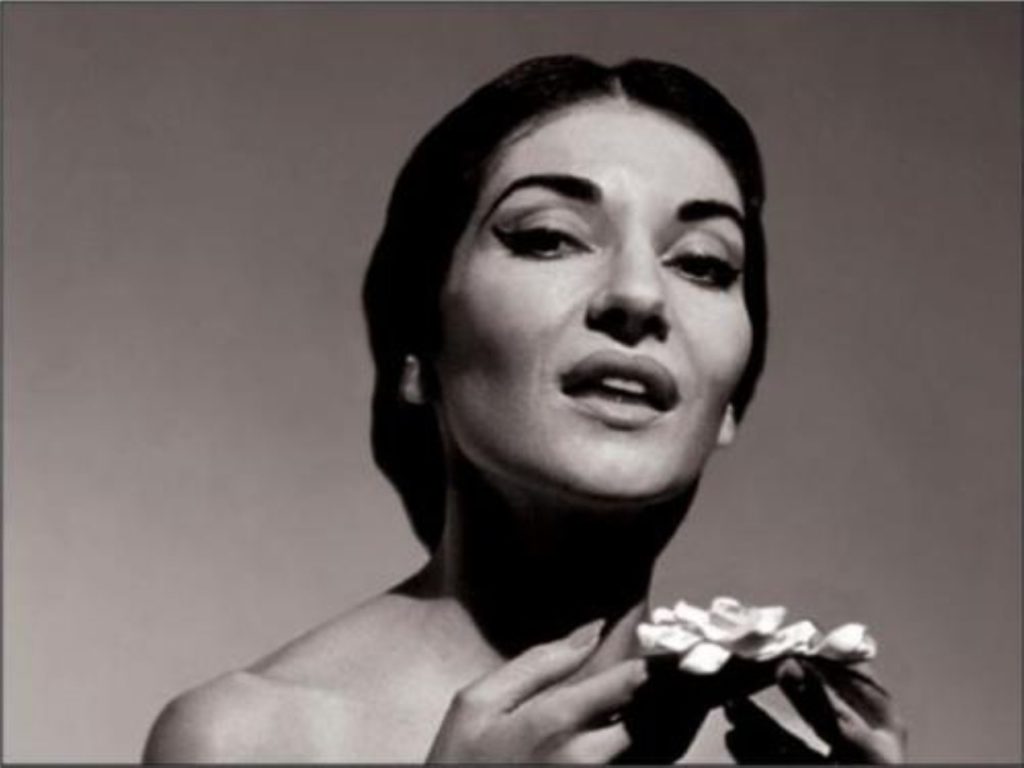 Maria Callas, soprano, Opera Sense Diva of the Day